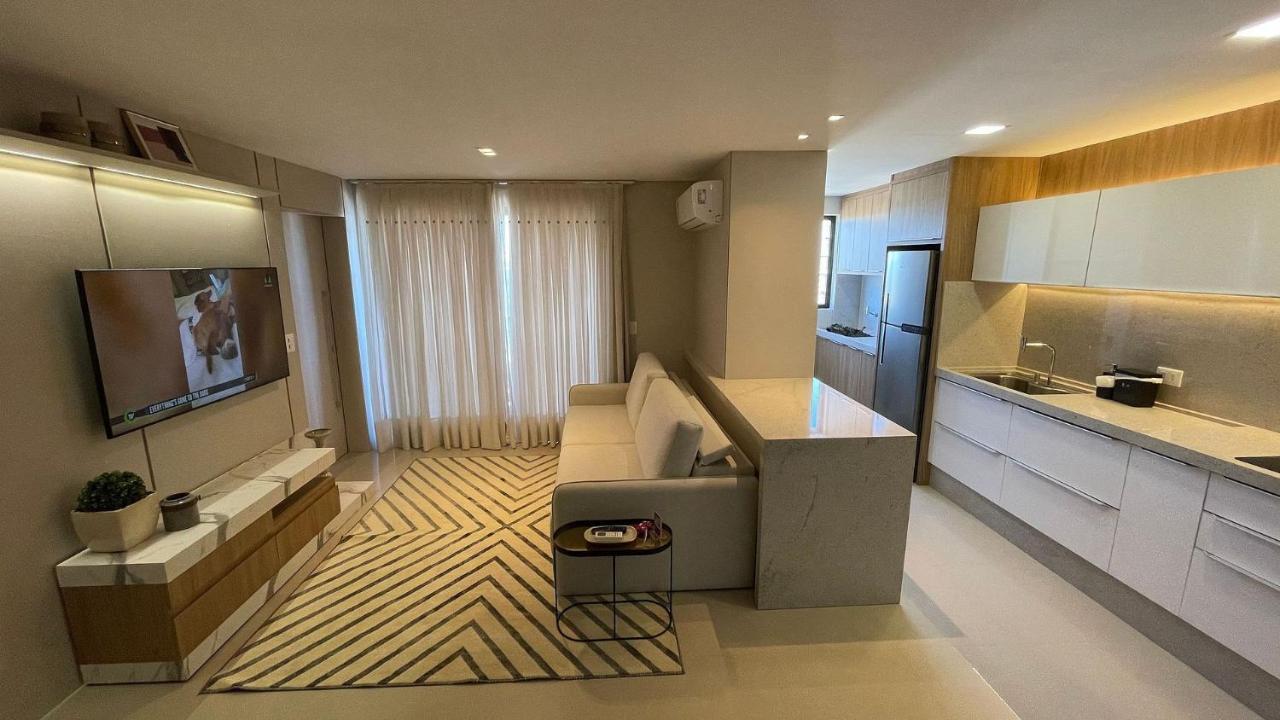 Studio No Ultimo Andar No Centro De Foz Com Vista Para O Rio Parana Apartman Foz do Iguaçu Kültér fotó