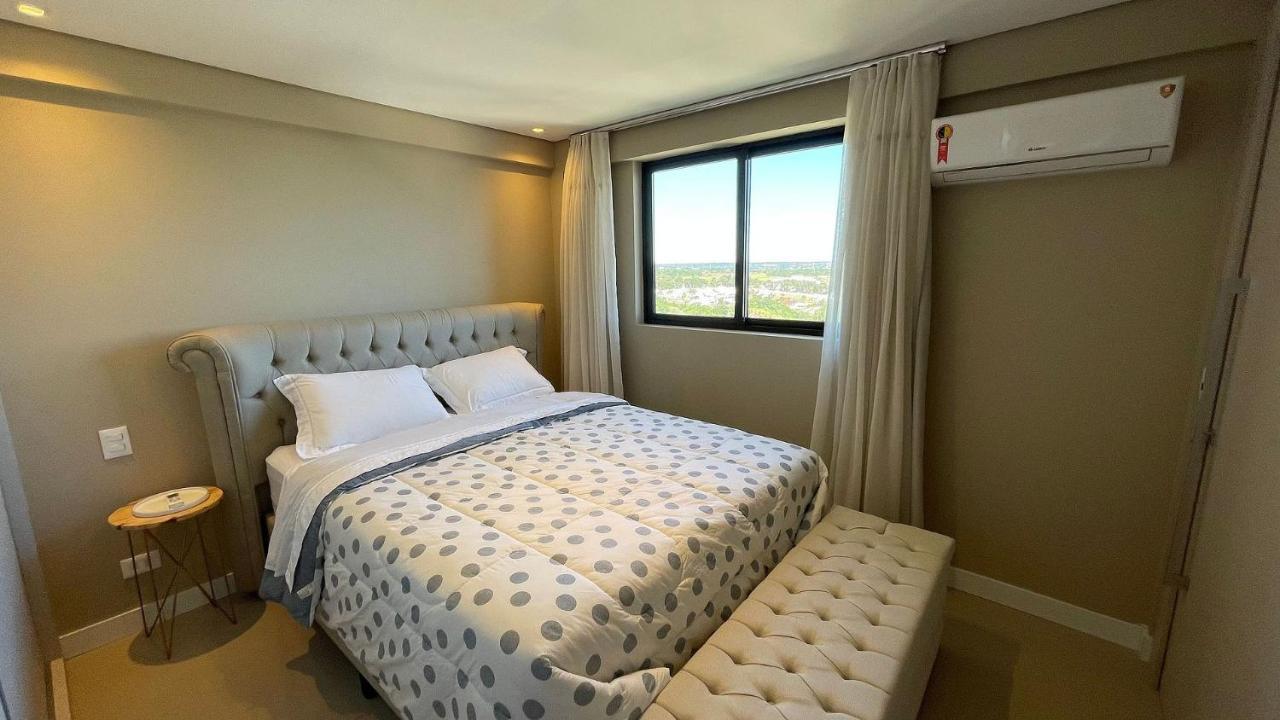 Studio No Ultimo Andar No Centro De Foz Com Vista Para O Rio Parana Apartman Foz do Iguaçu Kültér fotó